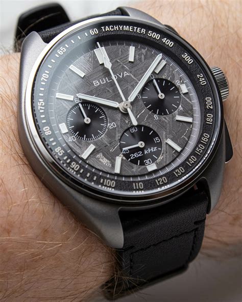 Hands On Bulova Lunar Pilot Meteorite Limited Edition Watch ABlogtoWatch