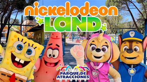 4k Nickelodeon Land Zona Infantil Parque De Atracciones De Madrid