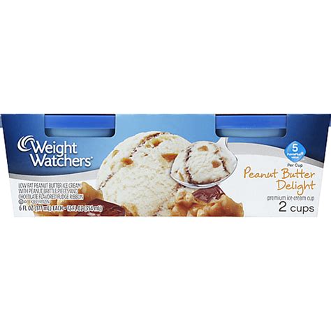 Weight Watchers Ice Cream Cups Premium Peanut Butter Delight Other