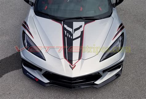 2020 2022 C8 Corvette Jake Hood Stripes Many Combination Colors