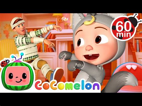 Finger Family Halloween + Trick or Treat Song + MORE CoComelon Nursery ...