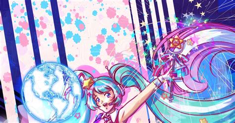 Mikuexpo10th 10th Anniversary Miku Expo Dziwna Logikaのイラスト Pixiv