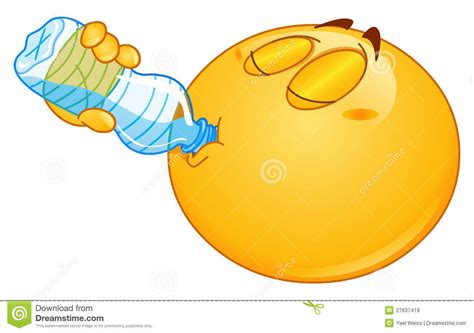 Drinking Water Emoticon Das Emoji Smiley Emoticon Emoticon Faces