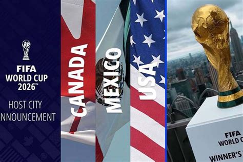 Fifa Anuncia Las Sedes Para El Mundial Canad Estados Unidos Y