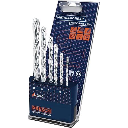 Bosch Professional 25tlg Metallbohrer Set HSS Cobalt ProBox für