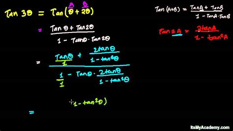 Tan 3A - Trigonometry Formula Derivation - YouTube