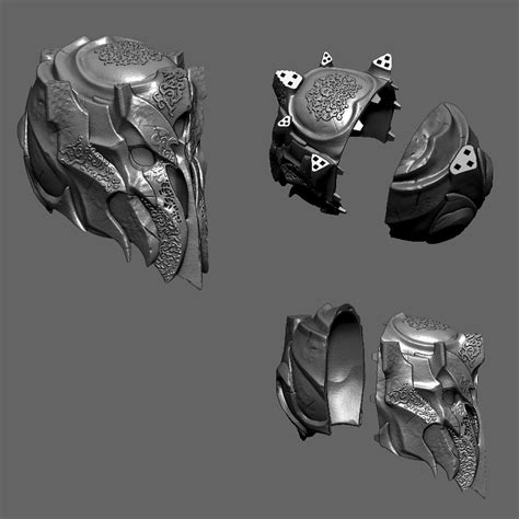 3d File Sauron Helmet Stl File Ready To 3d Print 🪖 ・template To Download And 3d Print・cults