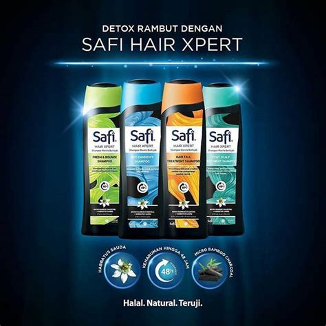 Jual Safi Hair Expert Shampo Anti Dandruff Itchy Scalp Anti Hair Fall