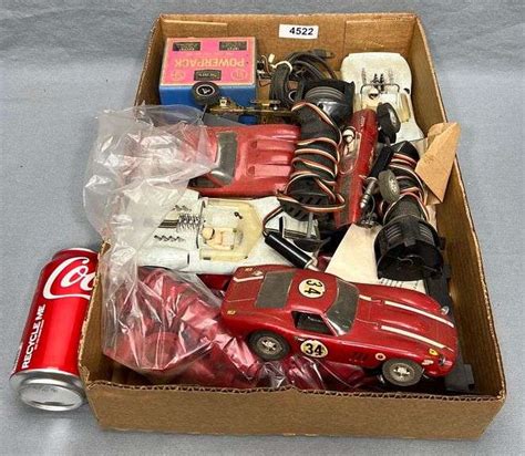 Lot Of Vintage Slot Cars Dixons Auction At Crumpton