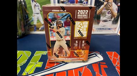 New Retail Release Panini Capstone Baseball Blaster Box Opening