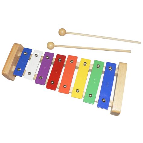 Percussion Plus Glockenspiel 8-Note Coloured - School Locker