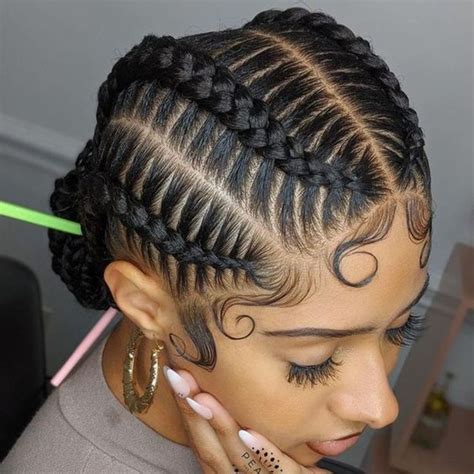 All Back Stitch Braids Cornrows That Makes A Statement In