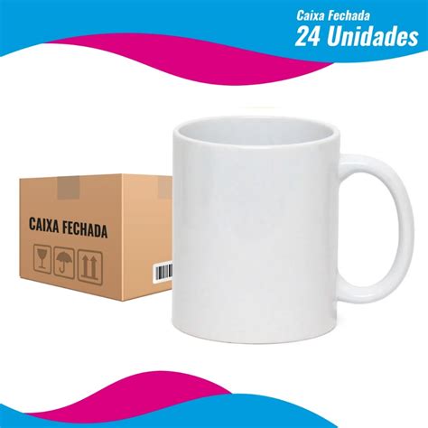 Caneca De Porcelana Branca Para Sublima O Ml Aaa Importada