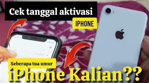 Cara Cek Tanggal Aktivasi HP IPhone Mengetahui Usia Pemakaian HP