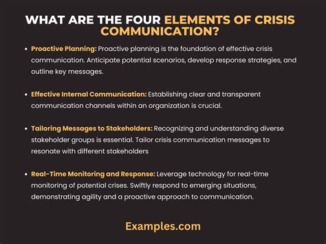 Elements Of Crisis Communication Example PDF