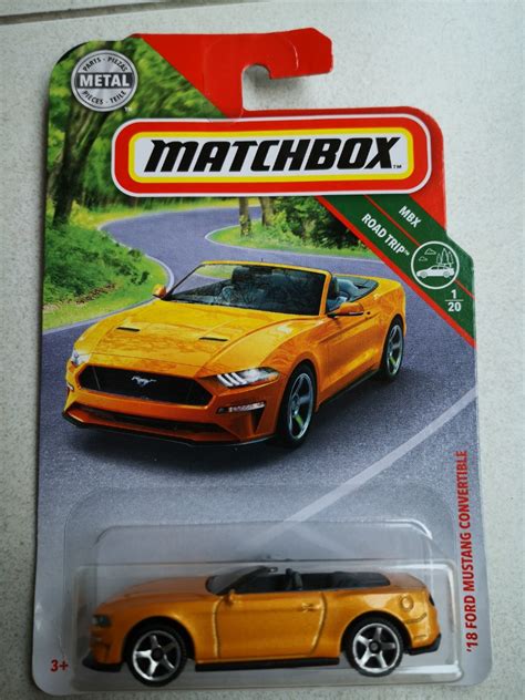 Matchbox 18 Ford Mustang Convertible Hobbies And Toys Toys And Games On Carousell