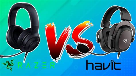 Razer Vs Havit Batalha Dos Headsets Kraken X Lite Vs Havit Hv