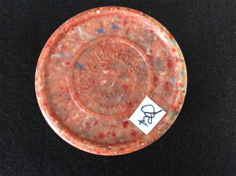 Lot Rare Orange Wwii Kentucky Derby Beetleware Bakelite Glass