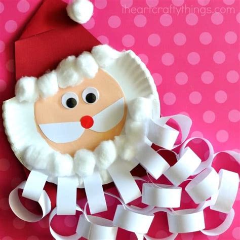 Easy Santa Craft Ideas for Kids - Red Ted Art - Kids Crafts