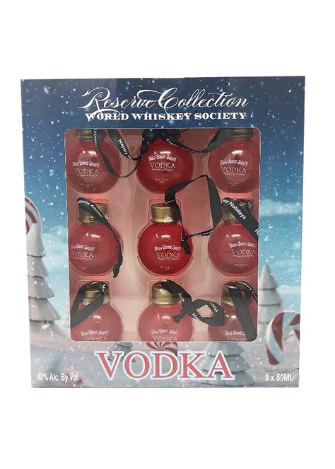 World Whiskey Society Christmas Ball Pack Vodka Aiko Brands