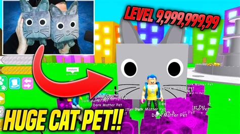 I Finally Got The Giant Cat Pet In Pet Simulator Rarest And Highest