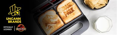 Review Of Uncanny Brands Jurassic Park Grilled Cheese Maker Panini