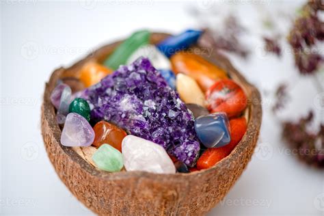 Various Crystals For Healing Magical Practices Minerals For Esoteric