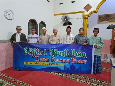 Tingkatkan Iman Dan Taqwa Pemdes Kacang Butor Gelar Safari Ramadhan Di