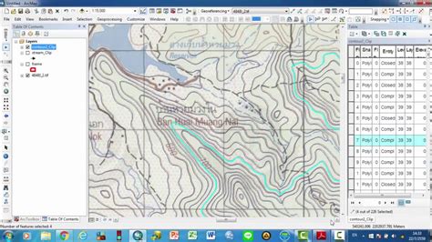 Arcgis 10 1 คำสั่ง Topo To Raster Dem Youtube