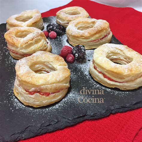 Receta Rosquillas de hojaldre fáciles y rápidas Mis Recetas