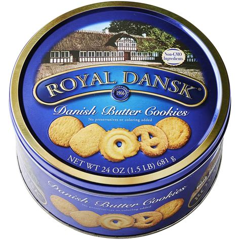 Royal Dansk Lata De Galletas Danesas De Mantequilla 24