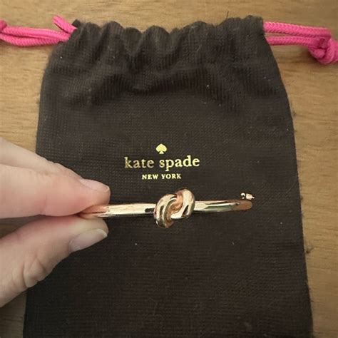 Kate Spade Jewelry Kate Spade Sailors Knot Rosegold Hinge Bangle