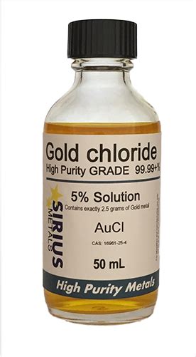 Download 625 Gold Chloride Sirius Metals True Colloidal Gold No Chemicals Png Image With