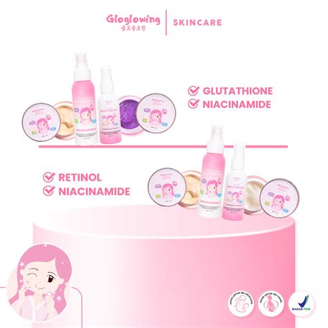 Jual Gloglowing Whitening Gloglowing Paket Whitening Gloglowing