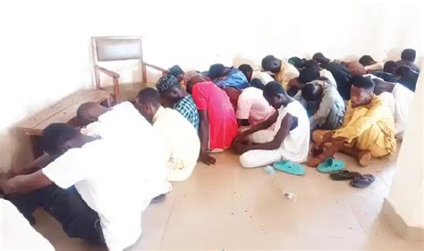 Nscdc Parades 76 Suspects Planning Same Sex Marriage In Gombe