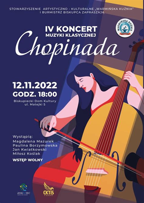 Koncert Muzyki Klasycznej Chopinada Biskupiec 2022 MADE IN Warmia