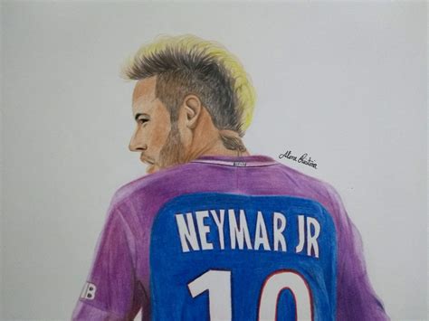 Neymar Jr Desenho Realista Colorido Wiki Desenhistas Do Amino Amino