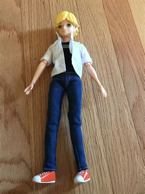 Miraculous Ladybug Bandai Adrien Agreste Cat Noir 10 5 Inch Doll Very Rare B16 1960080956