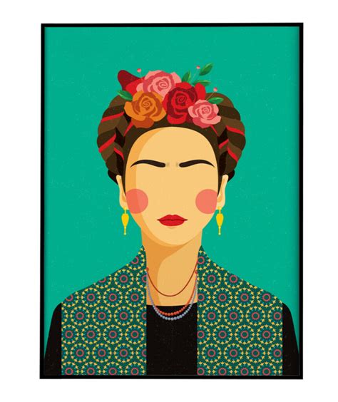 Quadro Decorativo Frida Kahlo