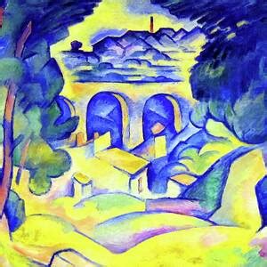 Viaduct At L Estaque Painting By Georges Braque Pixels