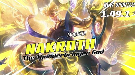 Rov Mod Skin Nakroth Thunderbringer God