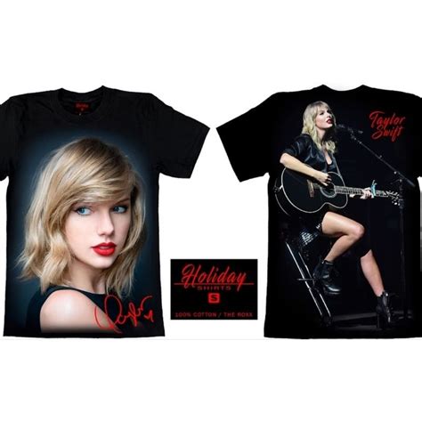 Taylor Swift Red Lips Holiday By Roxx Rock Band Shirt Size S M L Xl