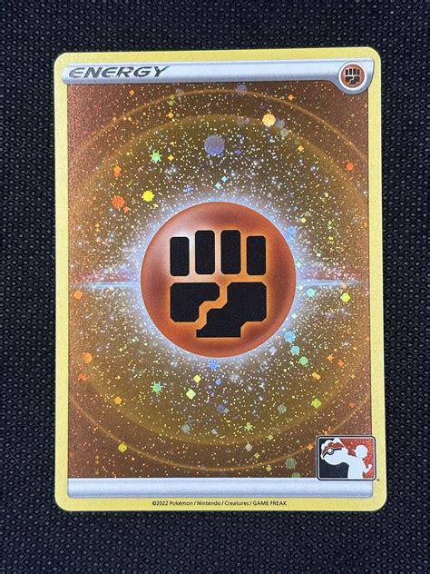 Fighting Energy Cosmos Holo Pokemon Play Prize Pack Series Promo Nm