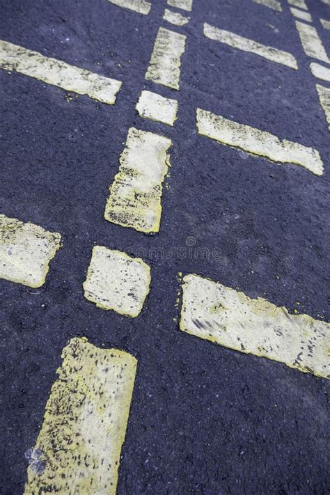 Yellow Lines on the Asphalt Stock Image - Image of drive, wallpaper ...