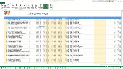 Excel Criar Planilha De Cota O De Pre Os Guia Do Excel