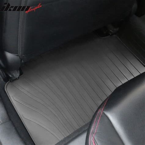 Fits 18 22 Honda Accord Latex Car Floor Mats Liner All Weather Carpets