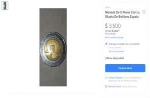 Estas Monedas De Emiliano Zapata Se Venden En M S De Mil Pesos