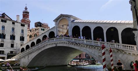 The Rialto Bridge During Daytime Free Stock Video Footage, Royalty-Free ...