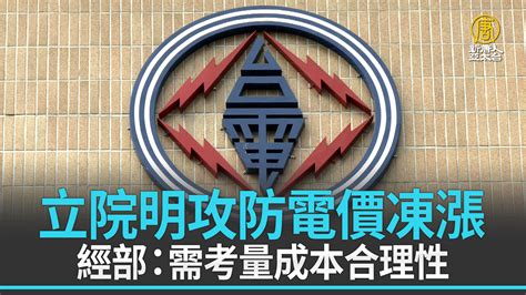 立院明討論電價 經部：若凍漲台電將承擔虧損 新唐人亞太電視台