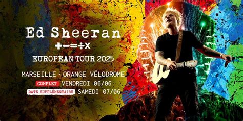 Ed Sheeran Vendredi Juin Orange V Lodrome